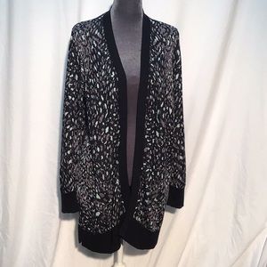 Lane Bryant animal print cardigan size 18/20